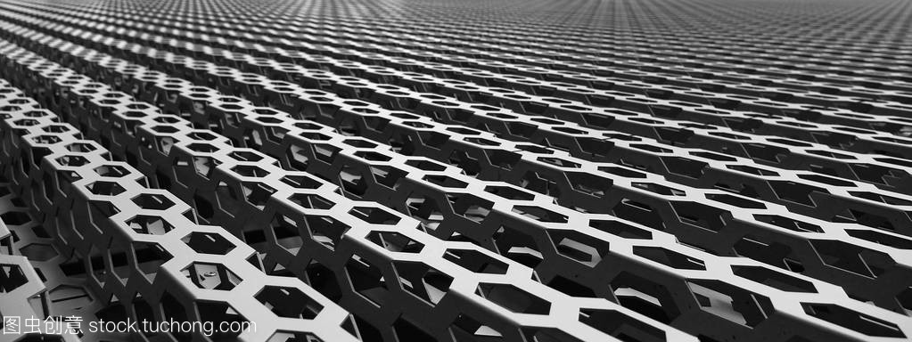 金屬結構的圖像 工業美學與視覺力量的交織